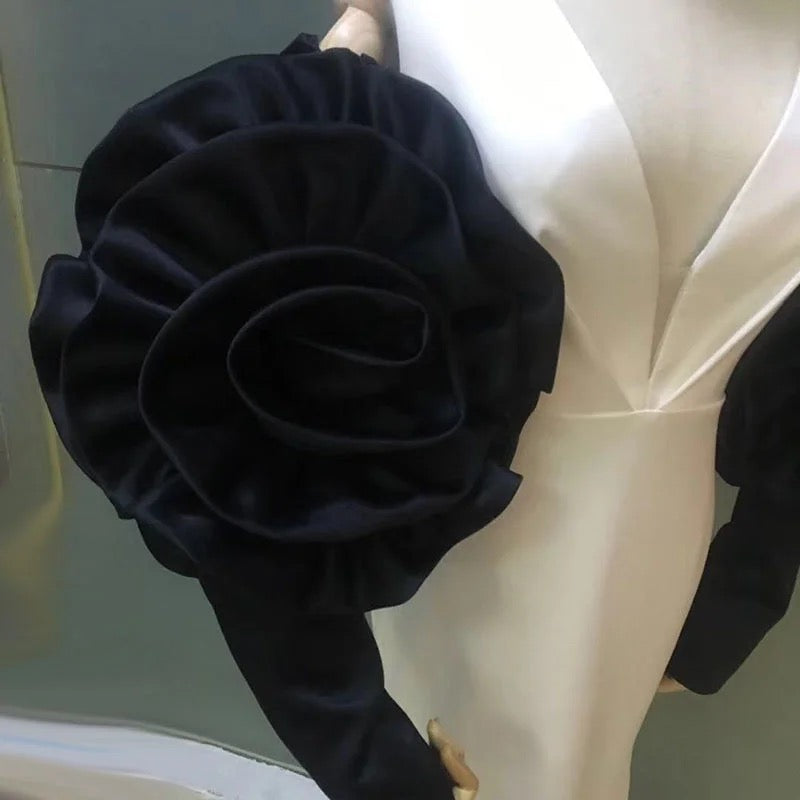 Black Corsage Gloves