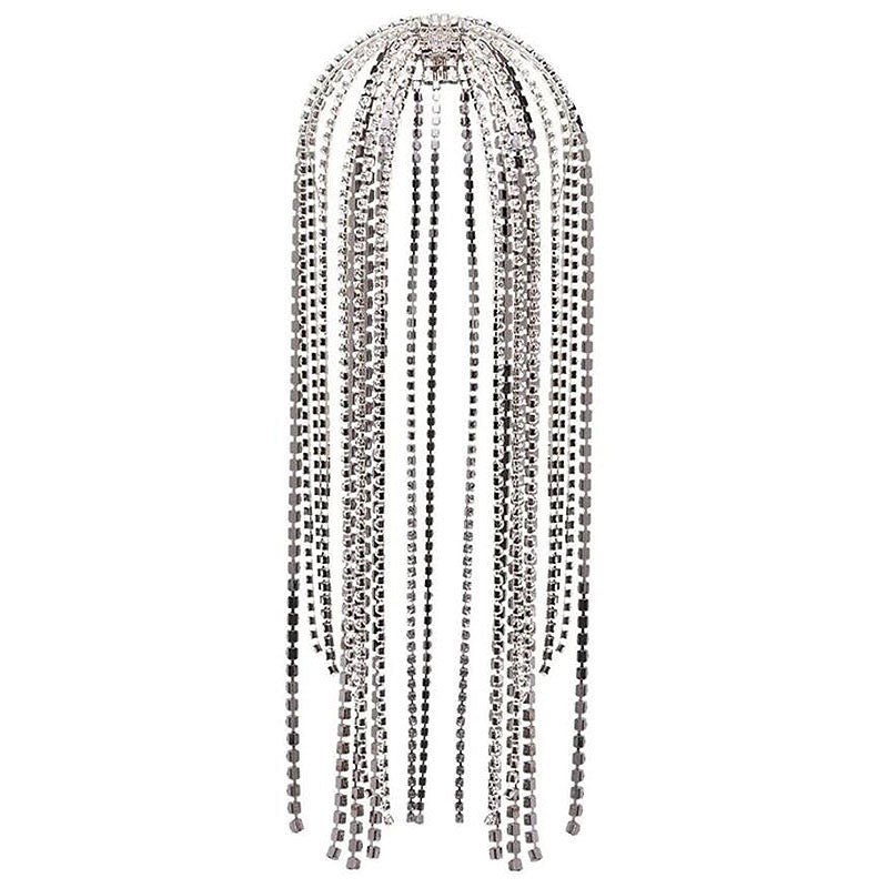 Crystal Tassel Jewelry Hair Chain