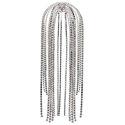 Crystal Tassel Jewelry Hair Chain