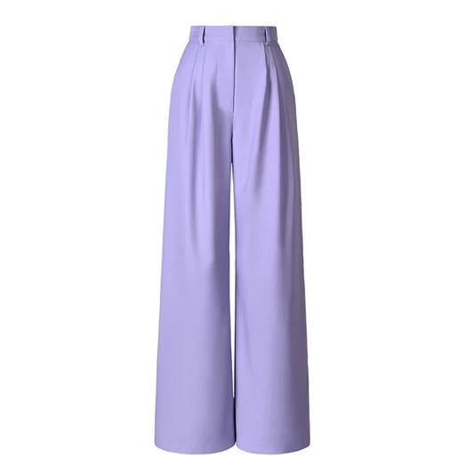 Lavender High Waist Pants