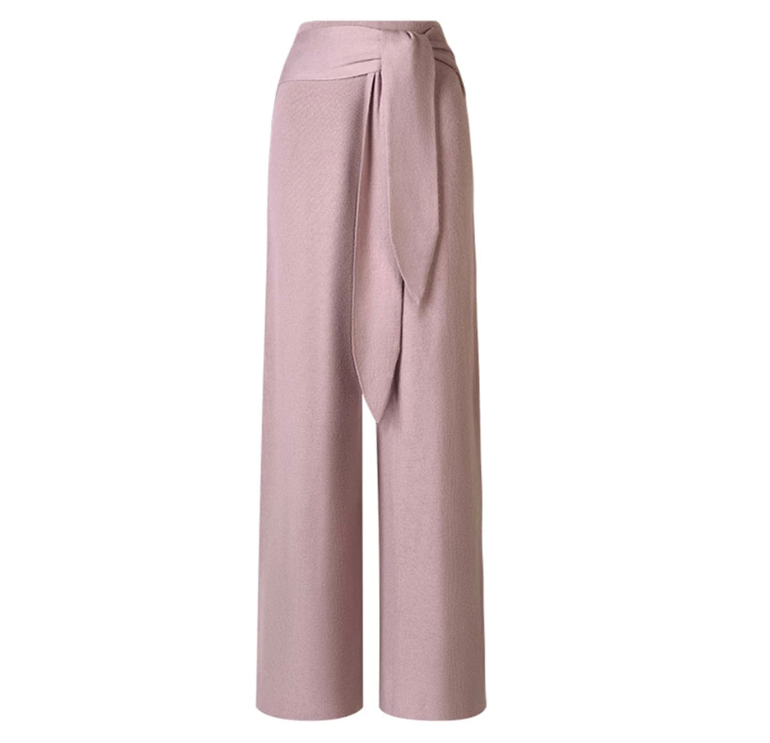 Tailored High Waist Wide End Pants