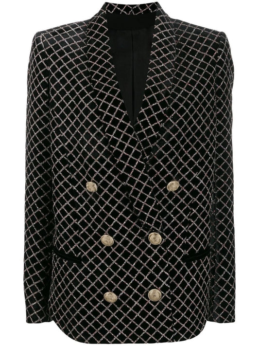 Sparkle Pattern Blazer