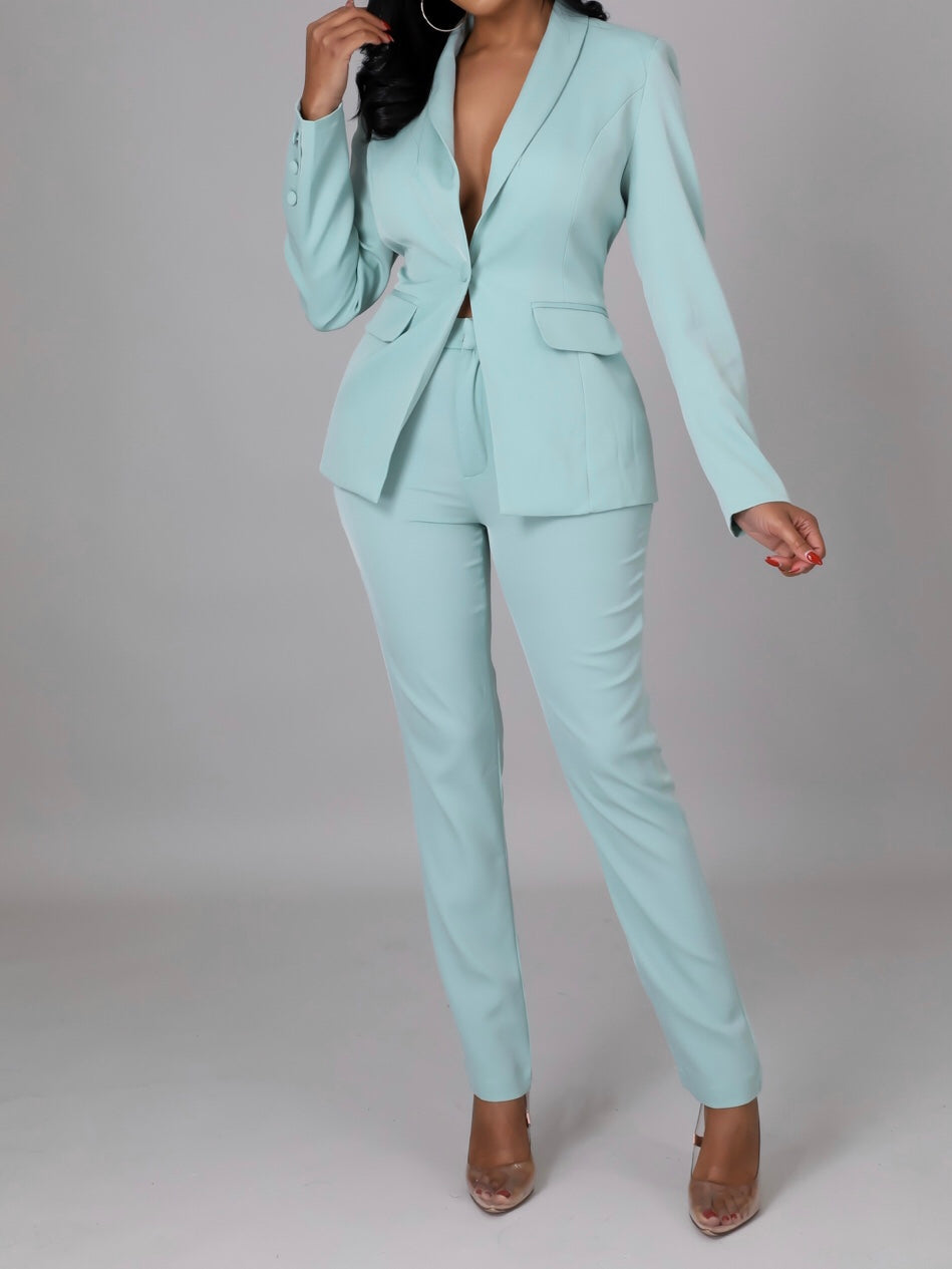 Single Button Suit Sets