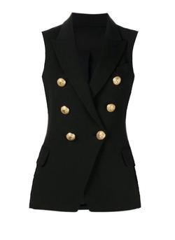 Gold Button Vest