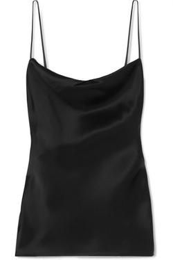 Satin Draped Cami