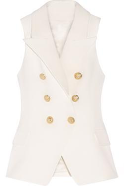 Gold Button Vest