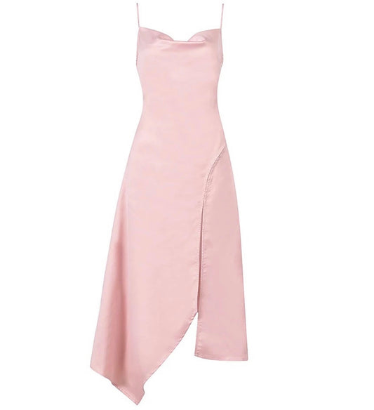 Light Pink Split Dress