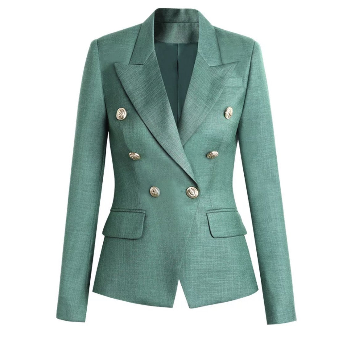 Military Army Green Blazer