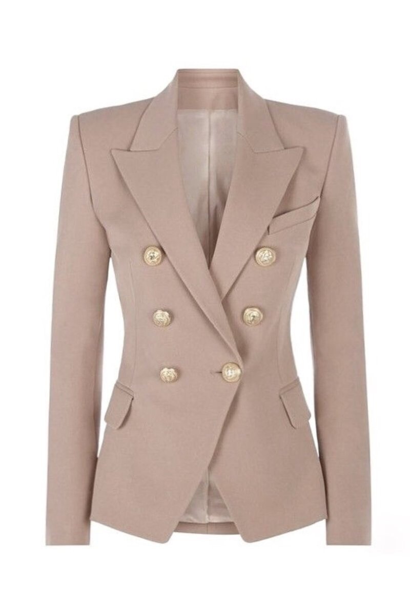 Gold Buttons Blazer