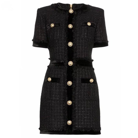 Tweed Mini Dress