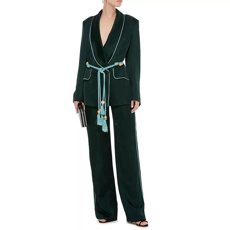 New York Blazer Tie And Pants Sets