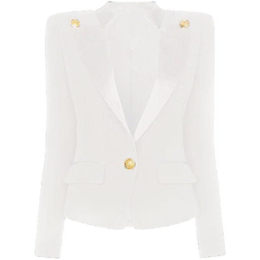 Collar Button Blazer