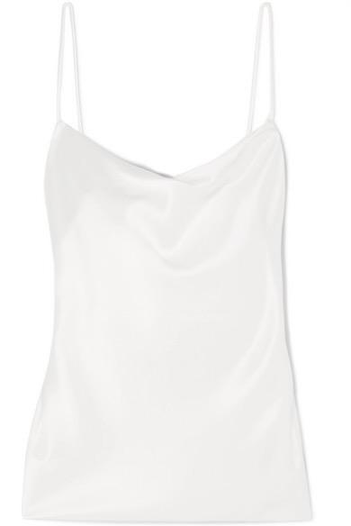 Satin Draped Cami