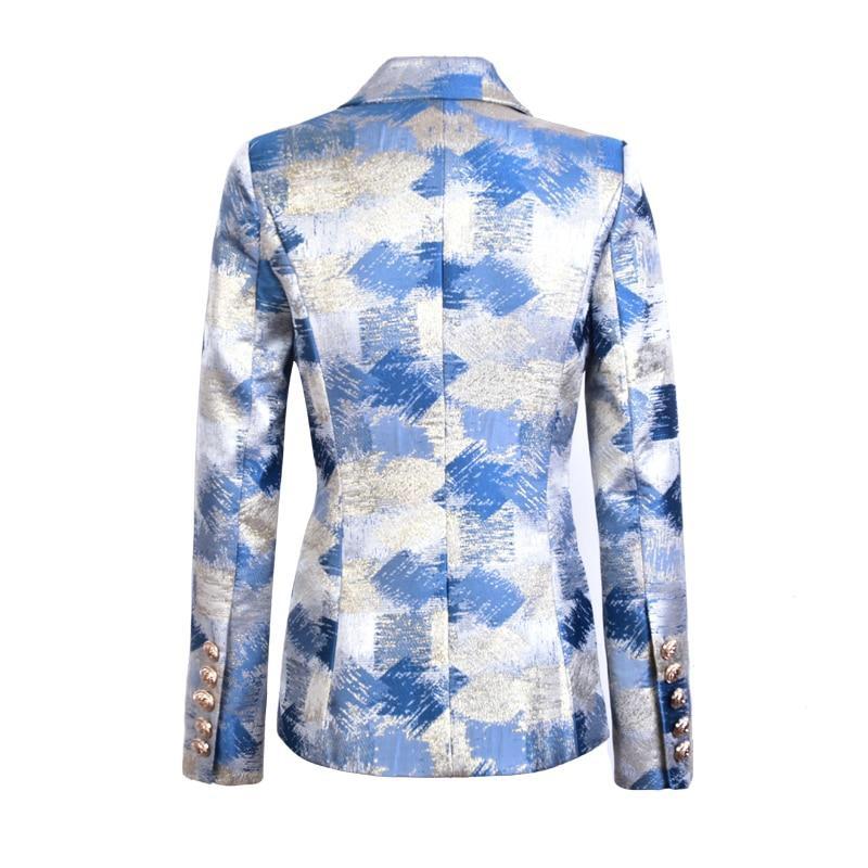 Graffiti Print Blazer