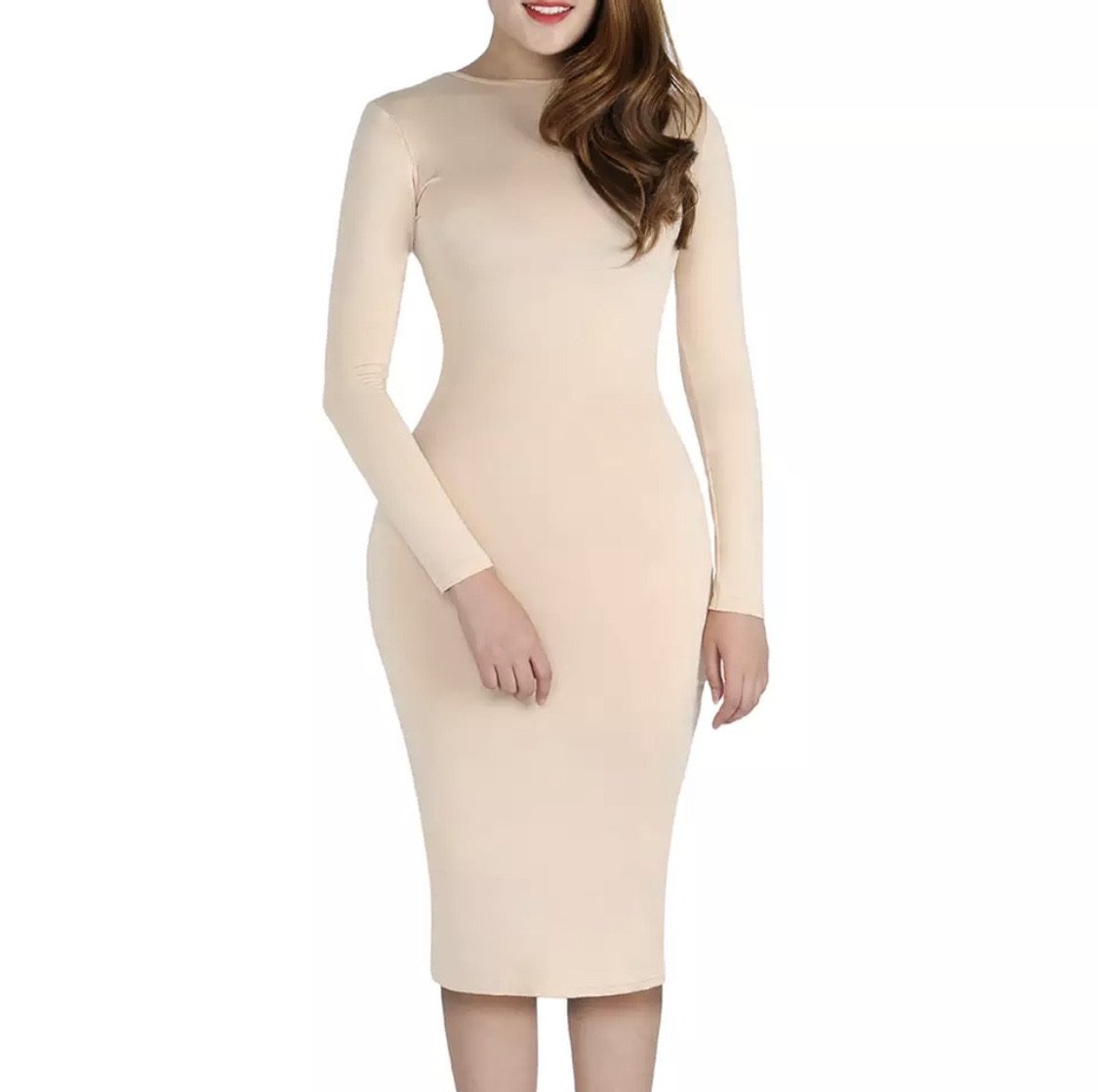 High Neck Midi Dress - 5 Colors