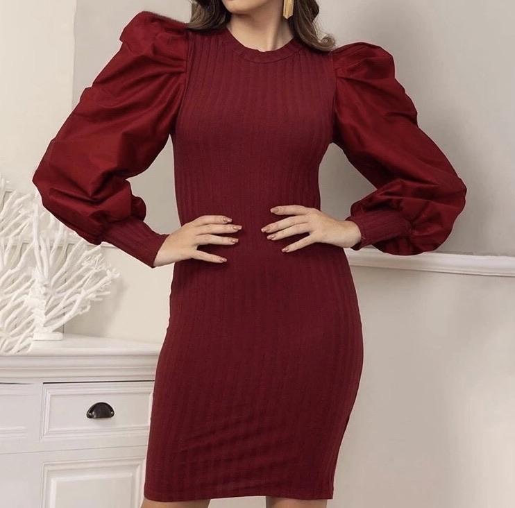 Puff Sleeve Dress