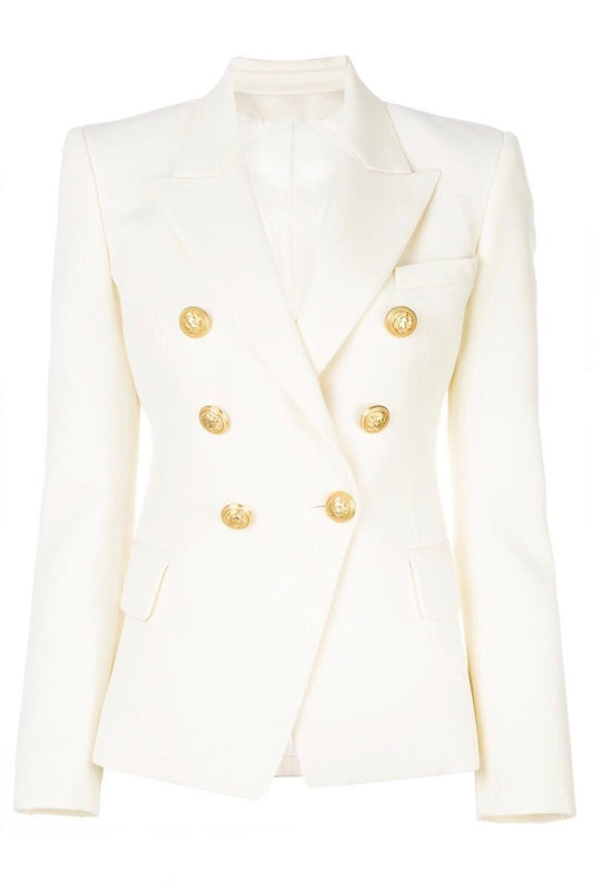 Gold Buttons Blazer