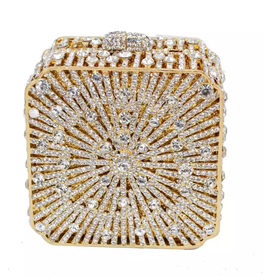 Crystal Clutch Bag