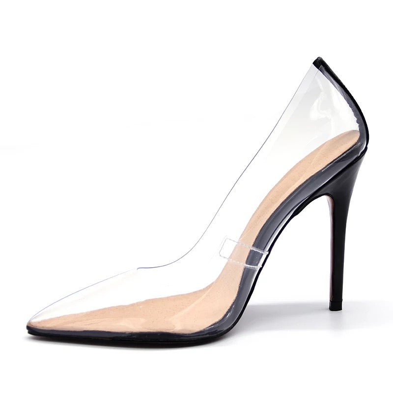 Betty Diana Plexi Beige Pumps Shoes