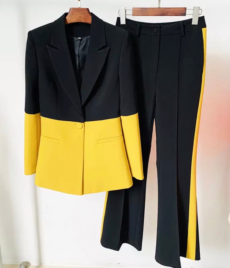 Bio Color Blazer & Pants Sets