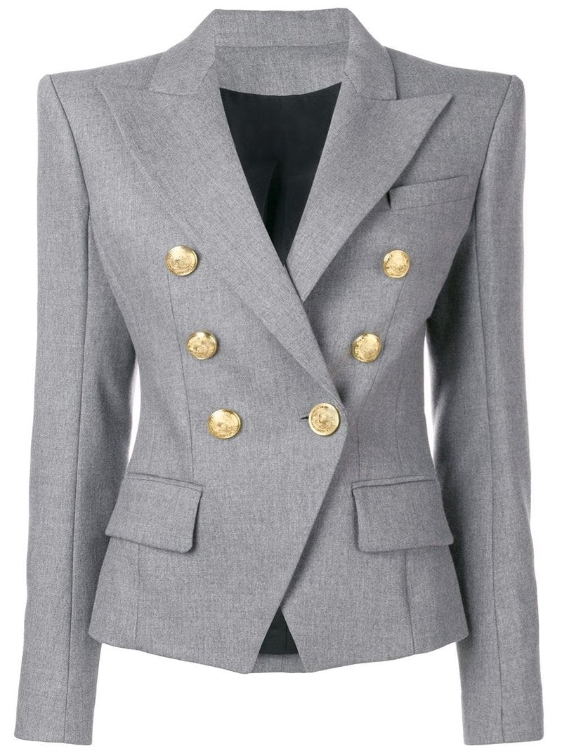 Gold Buttons Blazer